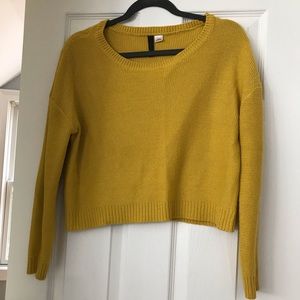 Cropped sweater